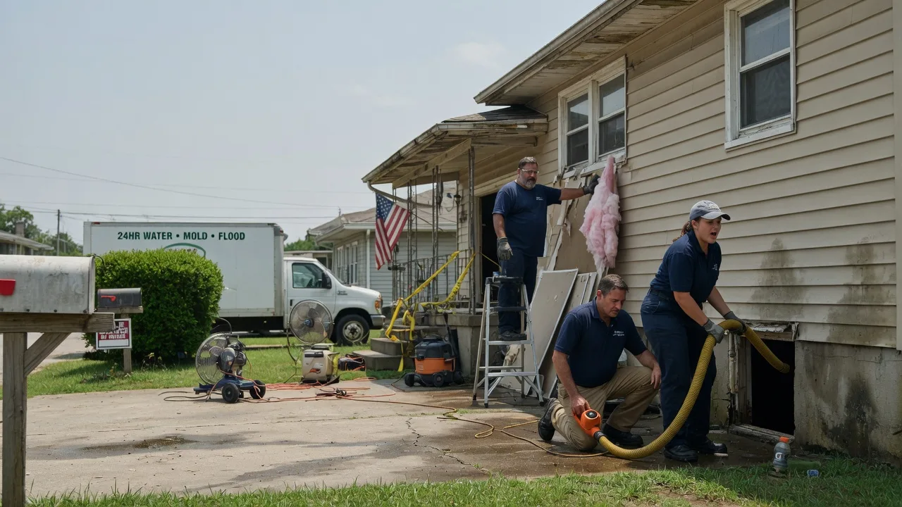 Water Damage Repair in Hebron, ND near me